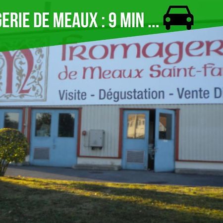 The Sunshine- Appart Cosy Proche Paris-Disney Avec Parking Prive Dans Residence Meaux Ngoại thất bức ảnh