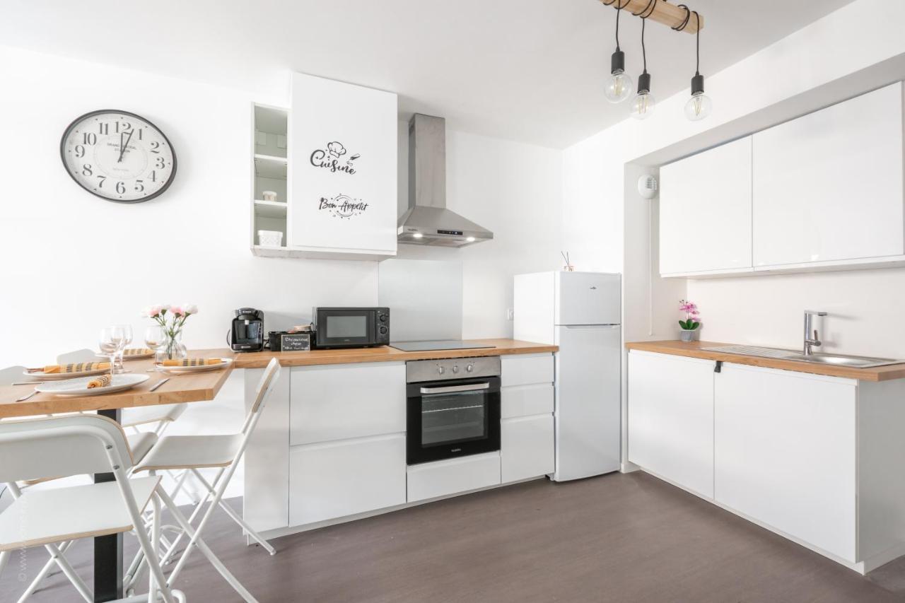 The Sunshine- Appart Cosy Proche Paris-Disney Avec Parking Prive Dans Residence Meaux Ngoại thất bức ảnh