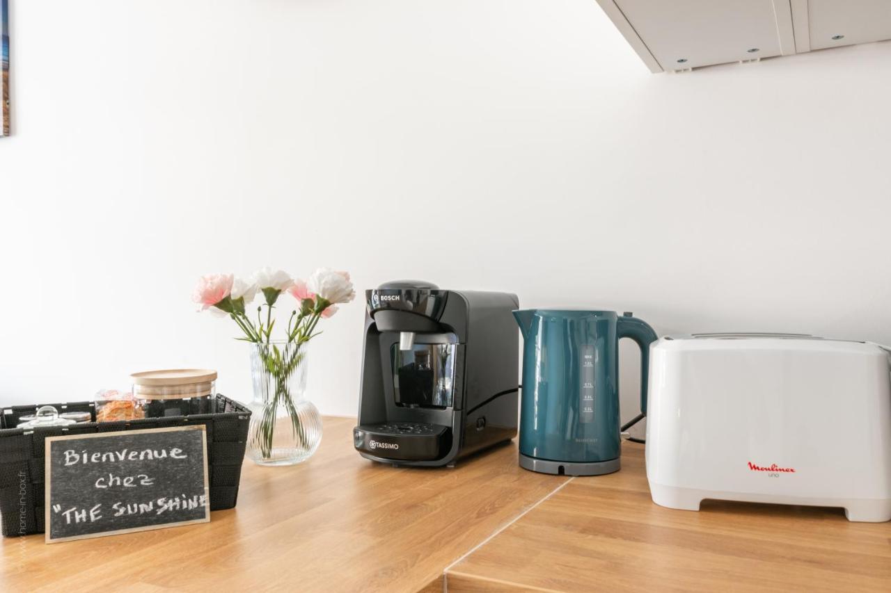 The Sunshine- Appart Cosy Proche Paris-Disney Avec Parking Prive Dans Residence Meaux Ngoại thất bức ảnh