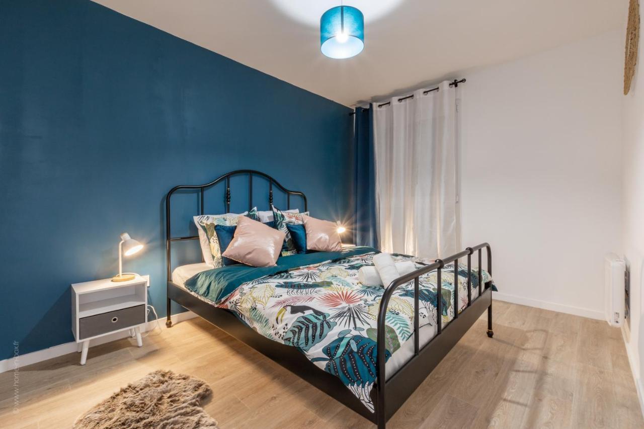 The Sunshine- Appart Cosy Proche Paris-Disney Avec Parking Prive Dans Residence Meaux Ngoại thất bức ảnh