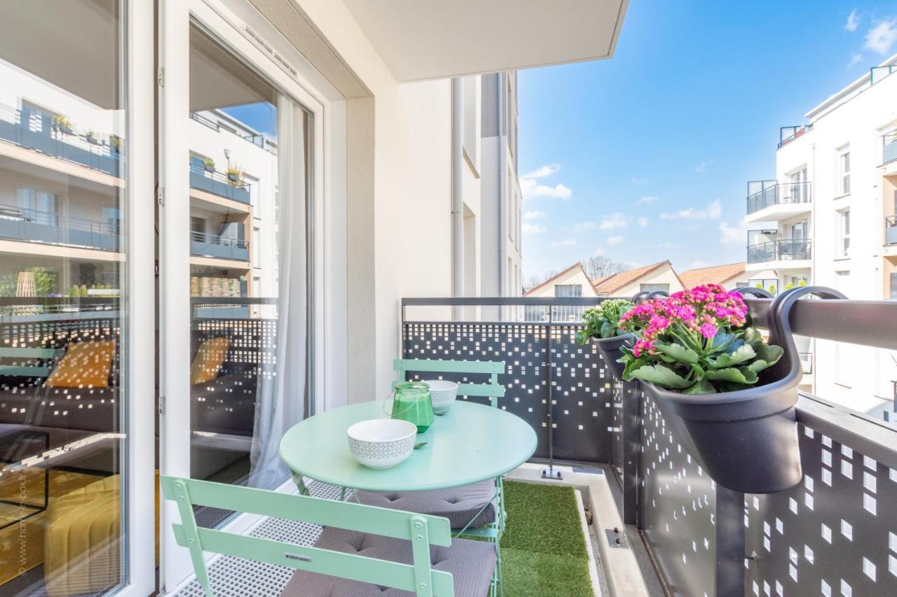 The Sunshine- Appart Cosy Proche Paris-Disney Avec Parking Prive Dans Residence Meaux Ngoại thất bức ảnh