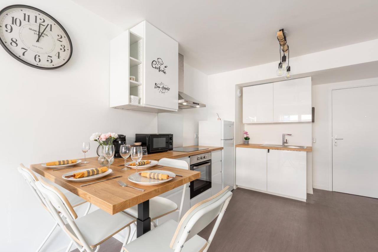 The Sunshine- Appart Cosy Proche Paris-Disney Avec Parking Prive Dans Residence Meaux Ngoại thất bức ảnh
